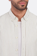 Striped Oxford Long Sleeve Shirt