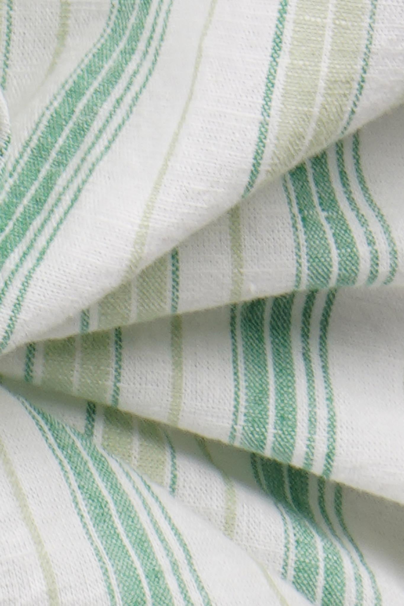 Linen Striped Active Long Sleeve Shirt