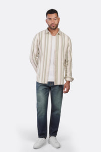 Classic Shibeka Striped Shirt