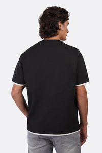 Oversized Interlock Half-Sleeve T-Shirt