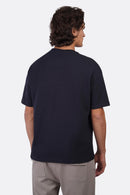 Popcorn Oversized Half-Sleeve T-Shirt