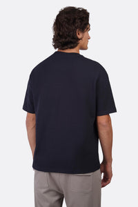 Popcorn Oversized Half-Sleeve T-Shirt