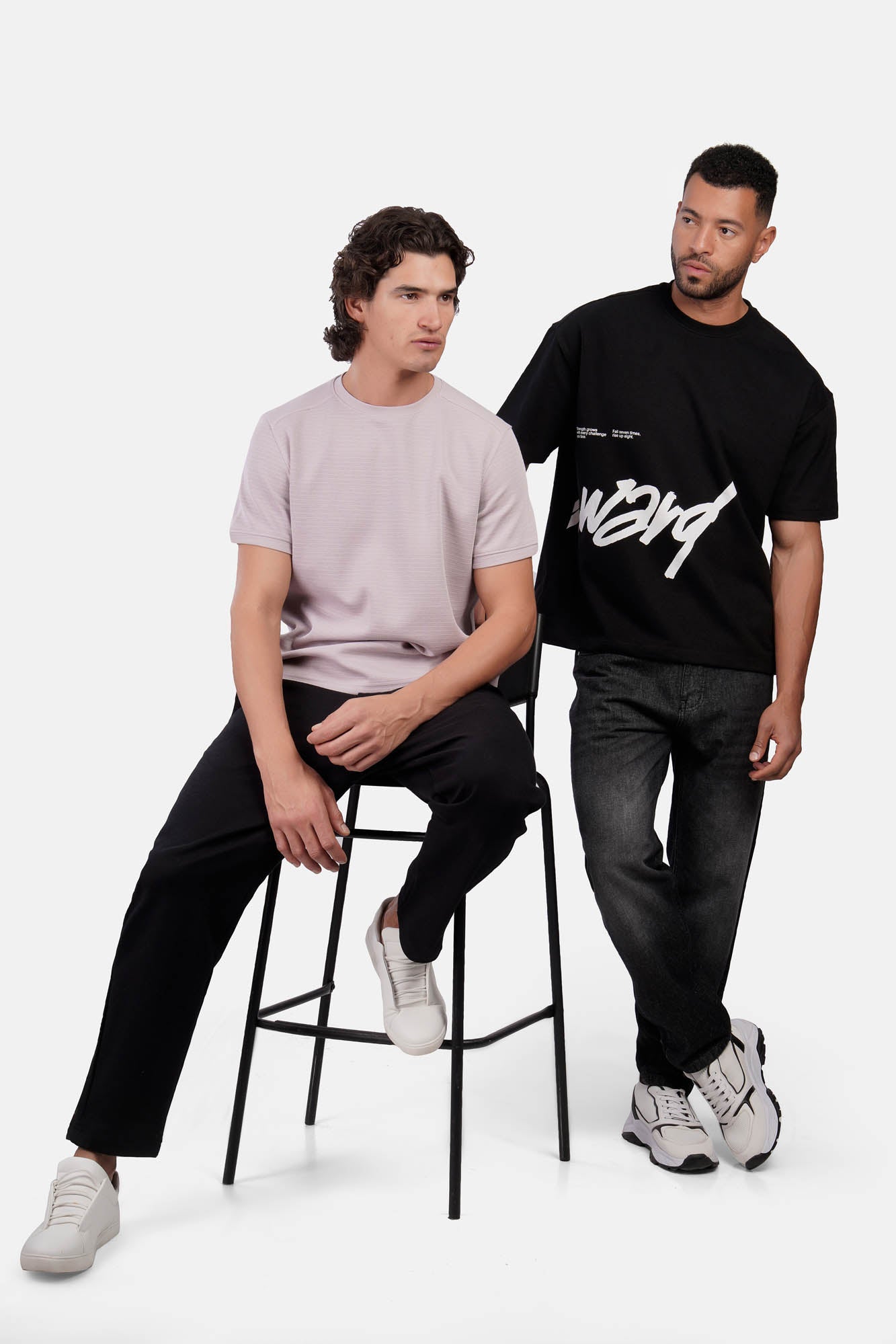 Oversized Printed Summer Milton T-Shirt