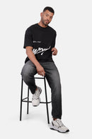 Oversized Printed Summer Milton T-Shirt