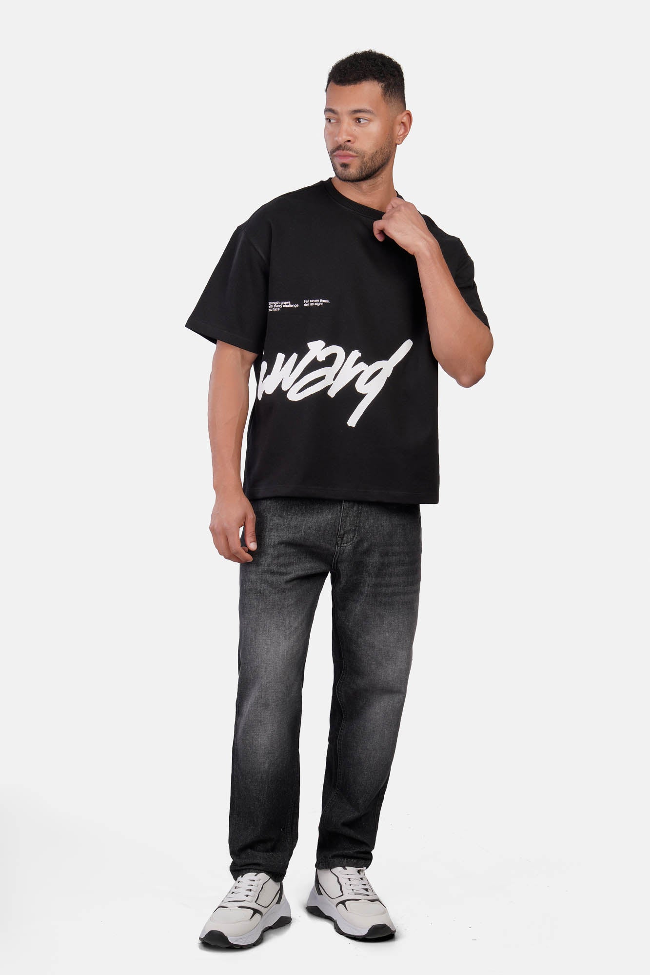 Oversized Printed Summer Milton T-Shirt