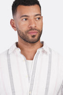 Modern Striped Shibeka Shirt