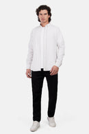 Sharp Oxford Striped Shirt