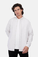 Sharp Oxford Striped Shirt
