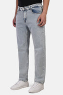 Classic Slim-Fit Denim Pants