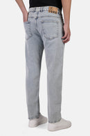 Classic Slim-Fit Denim Pants