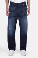 Wide-Leg Pressly Pants with Button Detail
