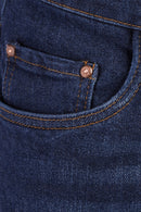 Wide-Leg Pressly Pants with Button Detail