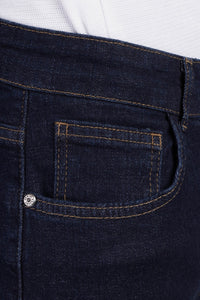 Classic Slim-Fit Denim Pants