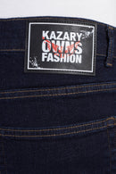 Classic Slim-Fit Denim Pants