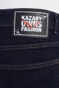 Classic Slim-Fit Denim Pants