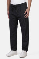 Zipper Gabardine Sweatpants