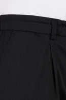 Zipper Gabardine Sweatpants