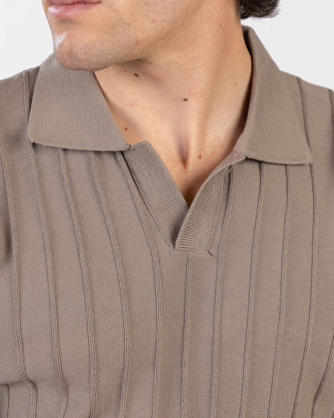 Men’s Textured Jacquard Polo