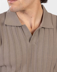 Men’s Textured Jacquard Polo