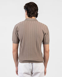 Men’s Textured Jacquard Polo