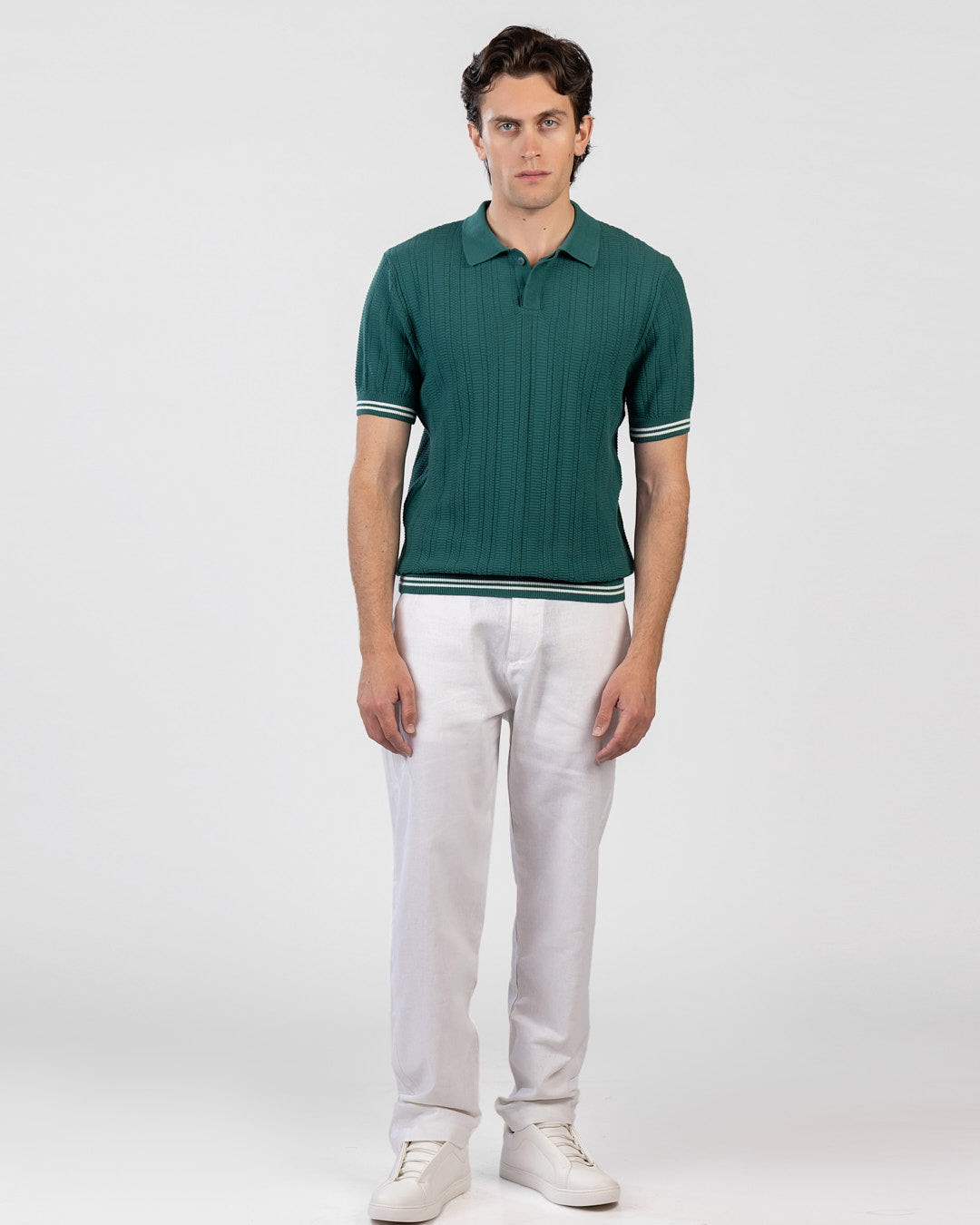 Jacquard Polo T-Shirt