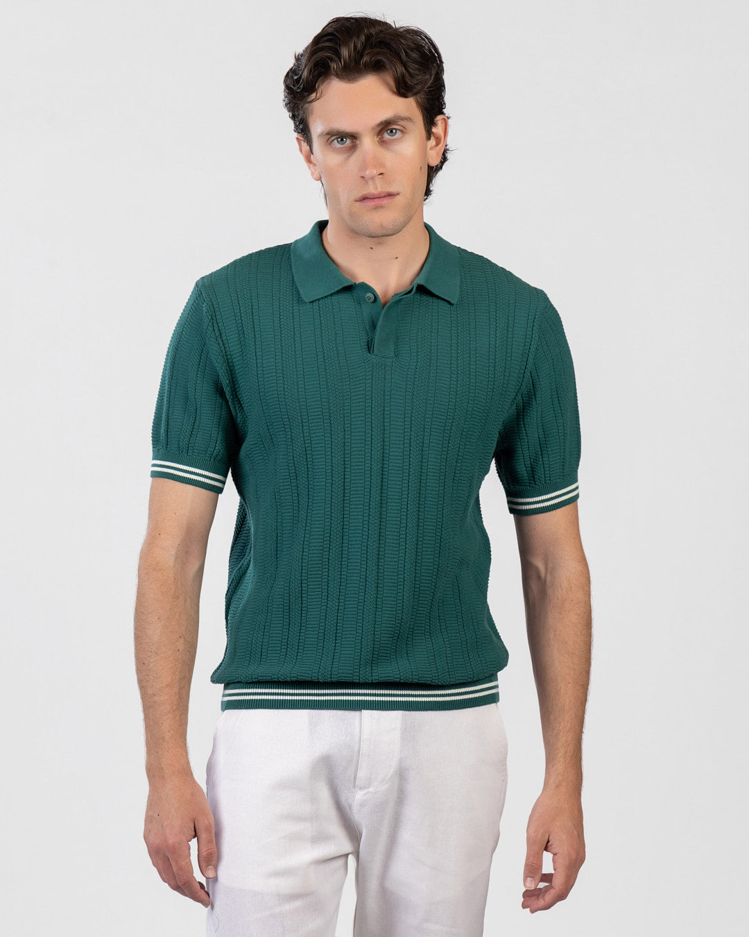 Jacquard Polo T-Shirt