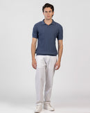 Men’s Textured Jacquard Polo