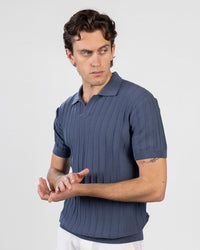 Men’s Textured Jacquard Polo