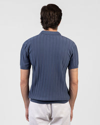 Men’s Textured Jacquard Polo