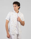 Full-Covered Printed Krenkle Half-Sleeve Shirt