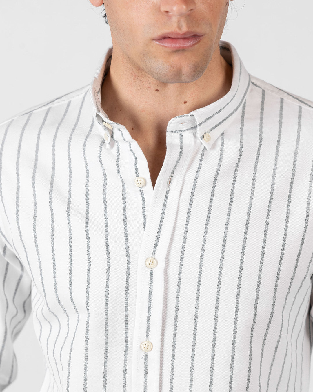 Refined Oxford Striped Shirt