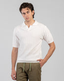 Men’s Textured Jacquard Polo