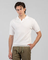 Men’s Textured Jacquard Polo