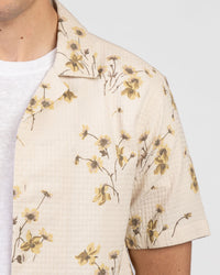 Printed Jacquard Tennis-Collar Shirt
