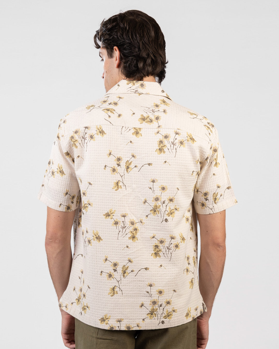 Printed Jacquard Tennis-Collar Shirt