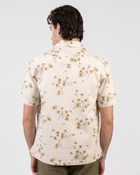 Printed Jacquard Tennis-Collar Shirt