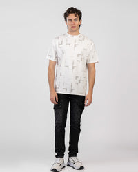 Oversized Printed Jacquard T-Shirt