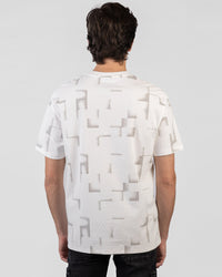 Oversized Printed Jacquard T-Shirt