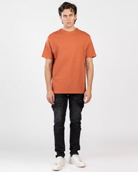 Oversized Interlock Basic T-Shirt