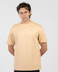 Oversized Interlock Basic T-Shirt