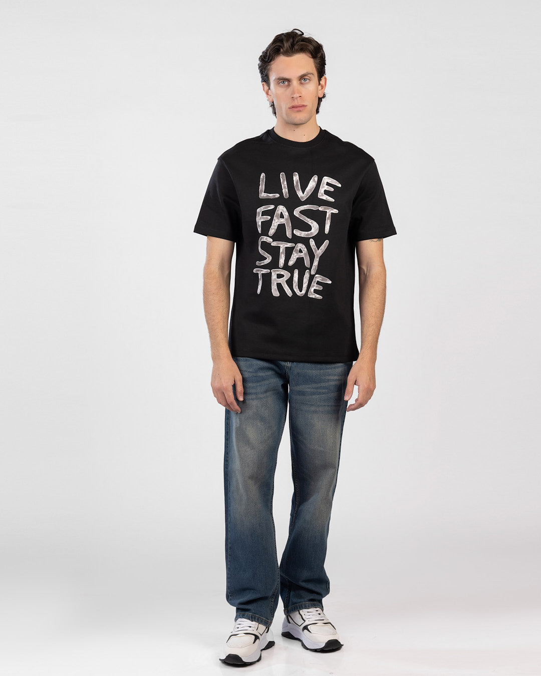 Oversized Printed Interlock Zara T-Shirt
