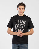 Oversized Printed Interlock Zara T-Shirt