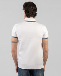 Half-Zip Interlock Polo T-Shirt