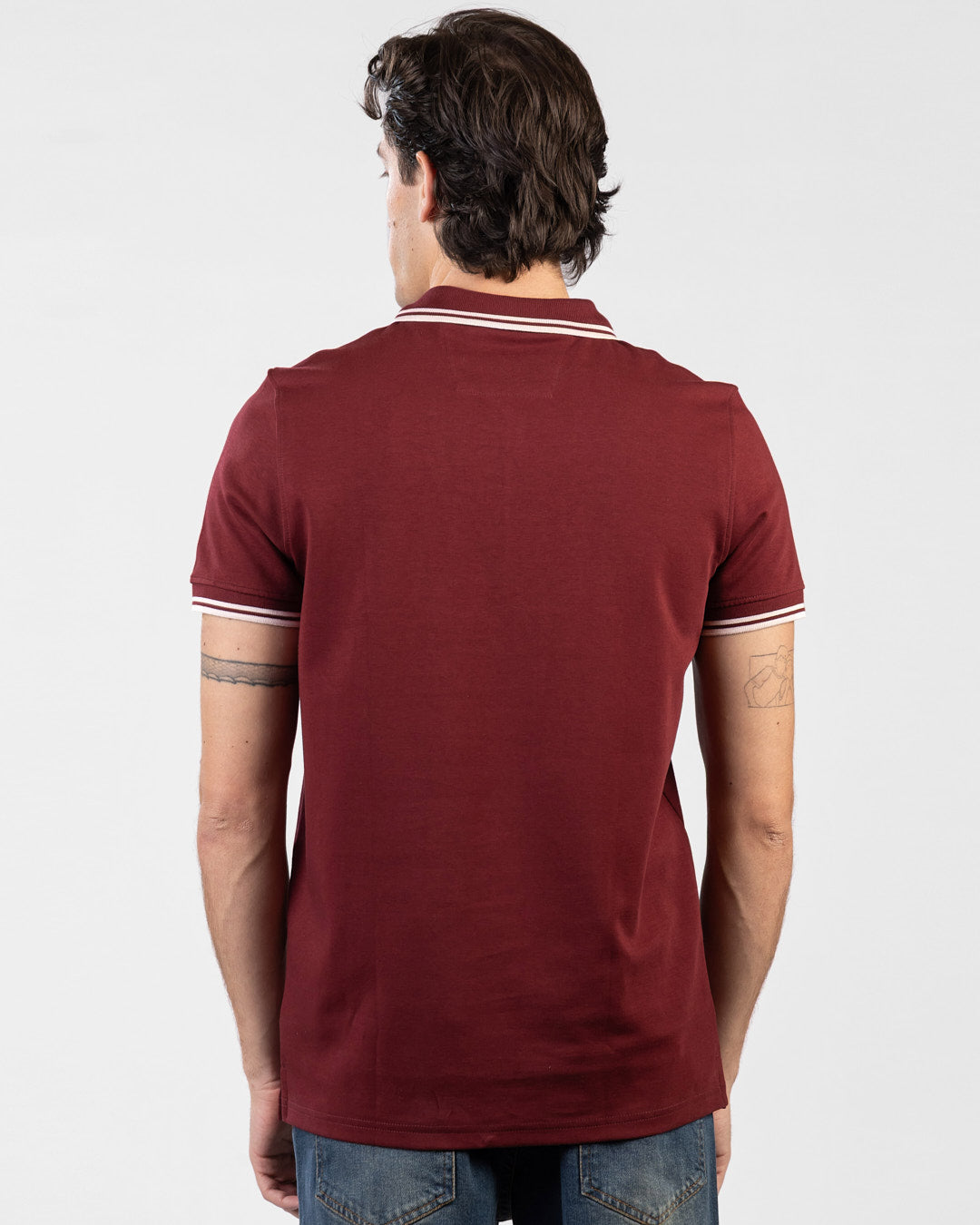 Half-Zip Interlock Polo T-Shirt