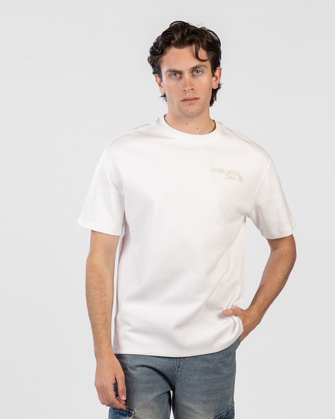 Printed Oversized Interlock Zara T-Shirt