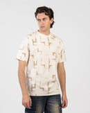 Oversized Printed Jacquard T-Shirt