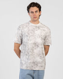 Relaxed Printed Jacquard Tee
