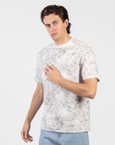 Relaxed Printed Jacquard Tee
