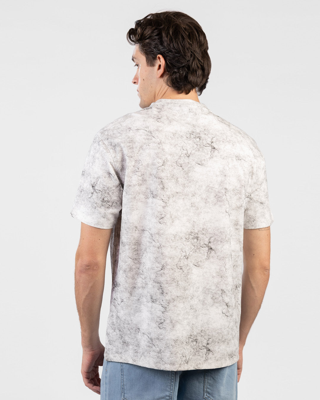 Relaxed Printed Jacquard Tee
