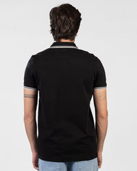Half-Zip Interlock Polo T-Shirt